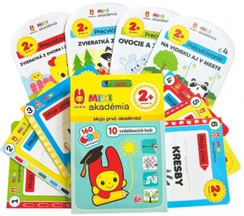 Kniha Mini akadémia ( balíček ) - úroveň A (pre deti od 2 rokov)