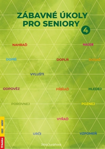 Kniha Zábavné úkoly pro seniory 4