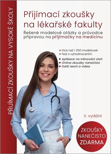 Kniha Přijímací zkoušky na lékařské fakulty