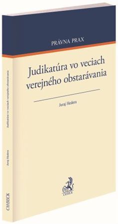 Kniha Judikatúra vo veciach verejného obstarávania