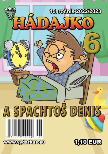Kniha Hádajko 6 2023 a spachtoš Denis - Jela Mlčochová