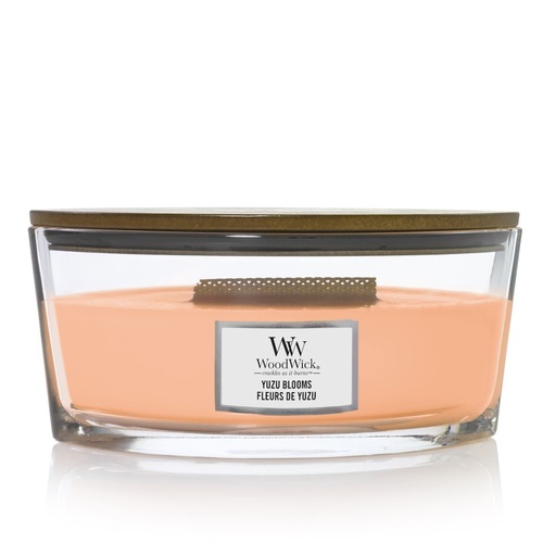 WoodWick sviečka loď Yuzu Blooms