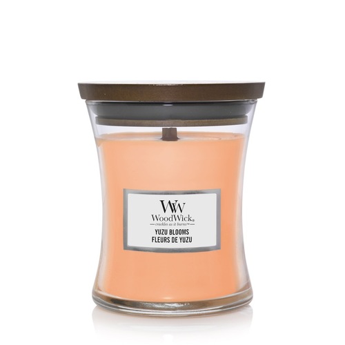 WoodWick sviečka stredná Yuzu Blooms
