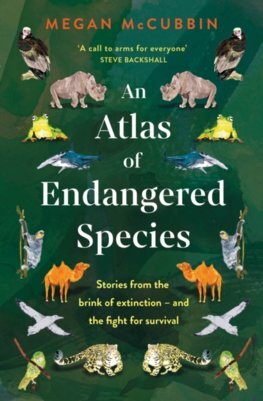 Kniha An Atlas of Endangered Species