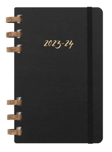 Diár Spiral MOLESKINE 2023-24 Academic čierny L