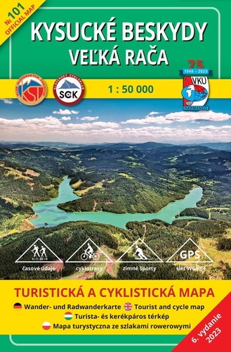 Kniha TM 101 Kysucké Beskydy - Veľká Rača