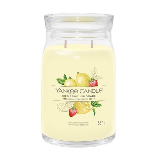 Yankee Candle sviečka Veľká Iced Berry Lemonade