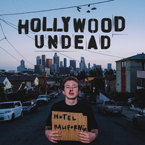 Kniha Hollywood Undead - Hotel Kalifornia (Deluxe Version) (Blue) 2LP