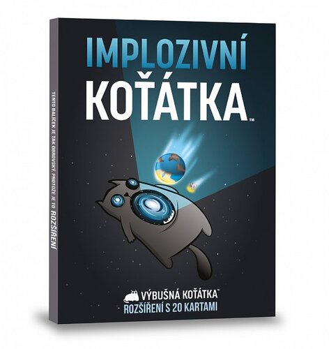 Hra Výbušná koťátka rozšíření: Implozivní koťátka (hra v češtine)