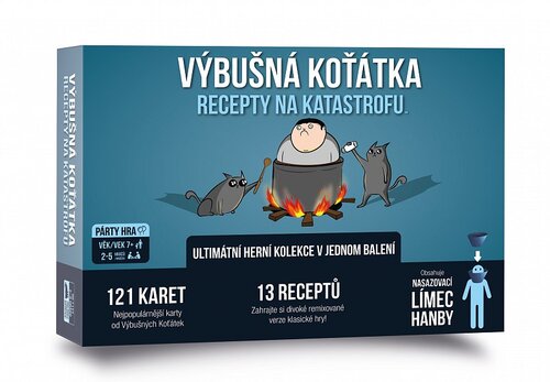 Hra Výbušná koťátka: Recepty na katastrofu (hra v češtine)