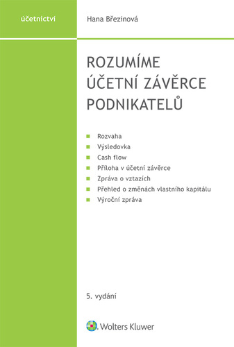 Kniha Rozumíme účetní závěrce podnikatelů, 5. vydání - Hana Březinová