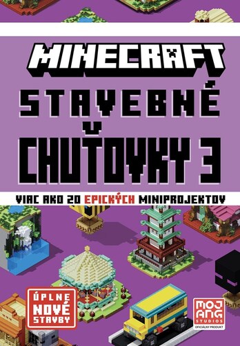 Kniha Minecraft - Stavebné chuťovky 3