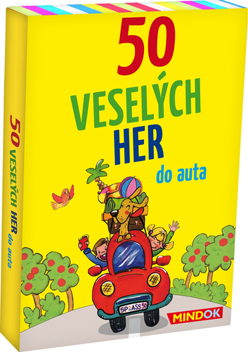 Kniha 50 veselých her do auta