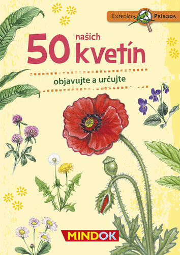 Mindok Hra Expedícia príroda: 50 kvetín Mindok (slovenská verzia)