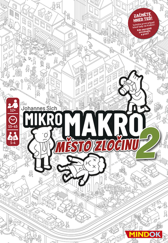 Mindok Hra MikroMakro: Mesto zločinu 2 Mindok