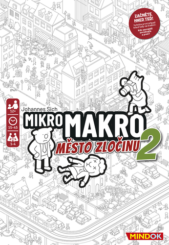 Kniha MIKROMAKRO Město zločinu 2