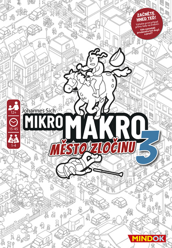 Hra MikroMakro: Mesto zločinu 3 Mindok