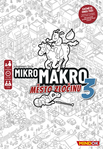Kniha MIKROMAKRO Město zločinu 3