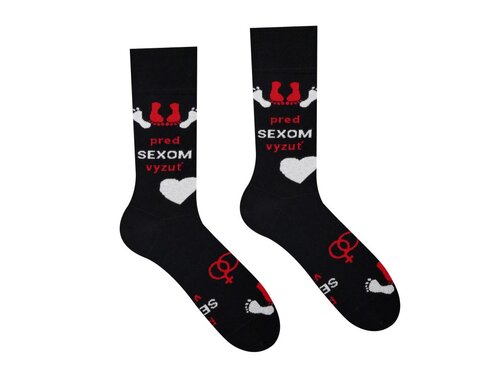 Unisex ponožky Pred sexom vyzuť Paradoo (veľkosť: 36-40)