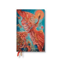 18 mesačný Diár Paperblanks 2023/24 Firebird Mini HOR