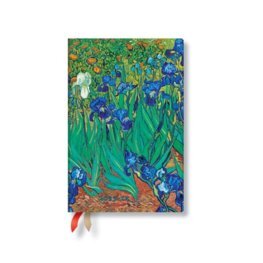 18 mesačný Diár Paperblanks 2023/24 Van Gogh’s Irises Mini HOR