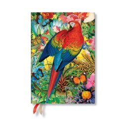 18 mesačný Diár Paperblanks 2023/24 Tropical Garden Midi HOR