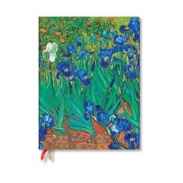 18 mesačný Diár Paperblanks 2023/24 Van Gogh’s Irises Ultra VER