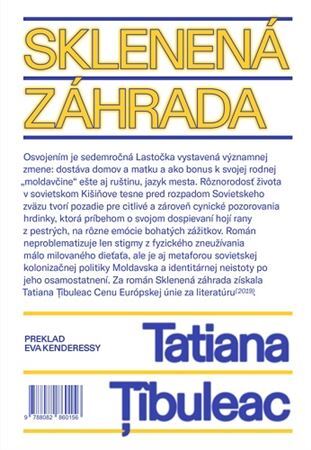 Kniha Sklenená záhrada