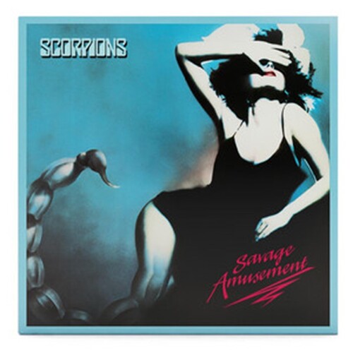 Kniha Scorpions - Savage Amusement (Transparent Curacao) LP