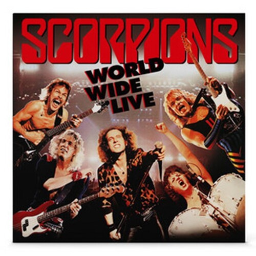 Kniha Scorpions - World Wide Live (Transparent Orange) 2LP