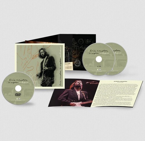 Kniha Clapton Eric - 24 Nights: Orchestral 2CD+DVD