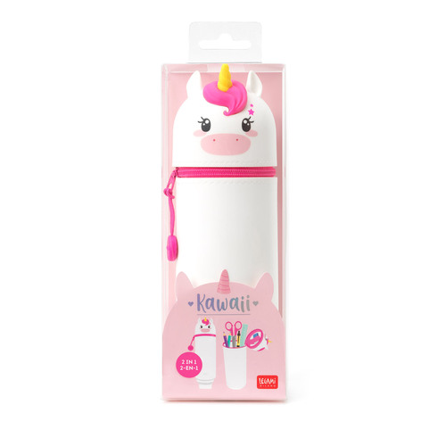 Legami Mäkké silikónové puzdro 2v1 Kawaii Unicorn