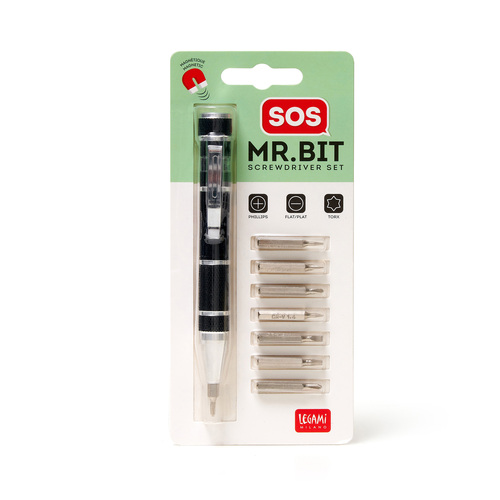 Legami SOS Mr. BIT vreckový skrutkovač čierny