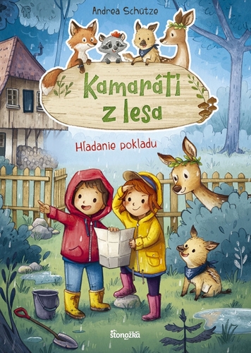 Kniha Kamaráti z lesa 5: Hľadanie pokladu