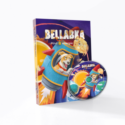 Bellabka - Bellabka plná energie CD+kniha