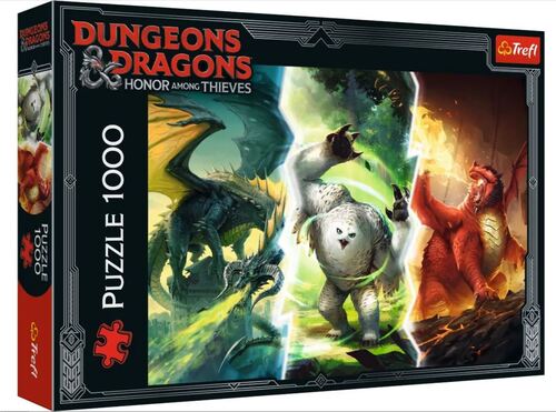 Puzzle 1000 - Dungeons & Dragons - Legendárne príšery z Faerunu