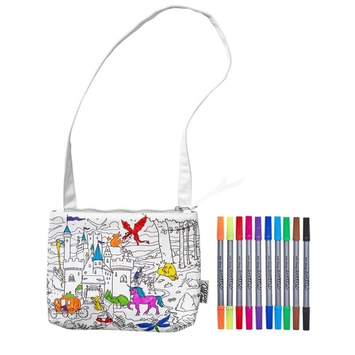 Crossbody kabelka na opätovné maľovanie Rozprávky a legendy