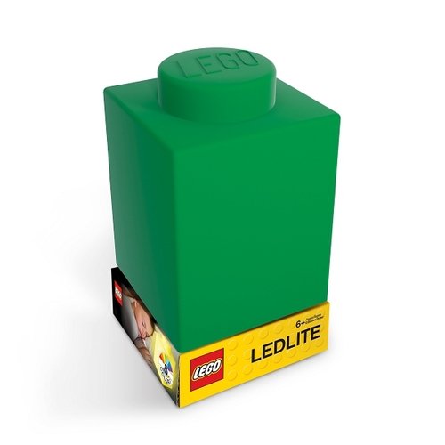 LEGO Classic Silikónová kocka nočné svetlo, zelená