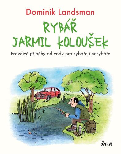 Rybář Jarmil Koloušek kúpite na Panta Rhei