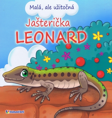 Kniha Jašterička Leonard