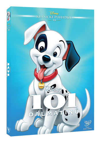 Kniha 101 Dalmatinů DE DVD - Edice Disney klasické pohádky