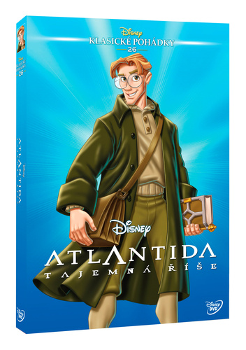 Kniha Atlantida: Tajemná říše DVD - Edice Disney klasické pohádky