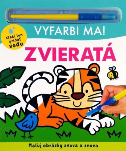 Kniha Vyfarbi ma! Zvieratá