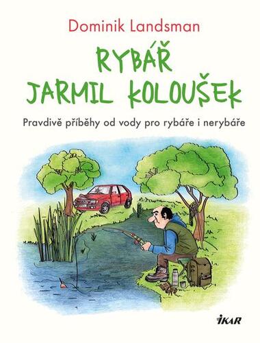 Rybář Jarmil Koloušek kúpite na Panta Rhei