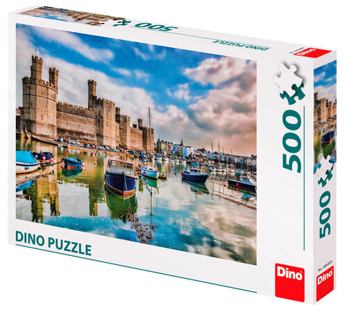 Dino Toys Puzzle Caernarfon Castle 500 Dino