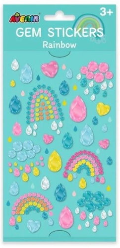 Kniha Nalep si drahokamy Duha