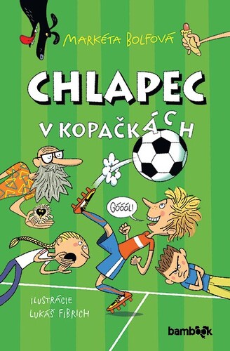 Kniha Chlapec v kopačkách