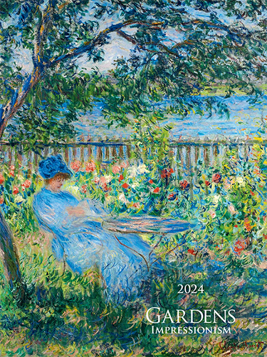 Nástenný kalendár Gardens Impressionism 2024