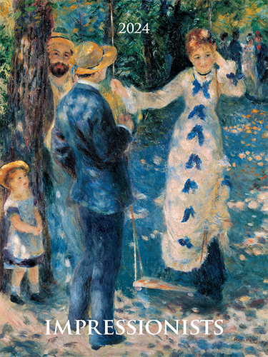 Nástenný kalendár Impressionists 2024
