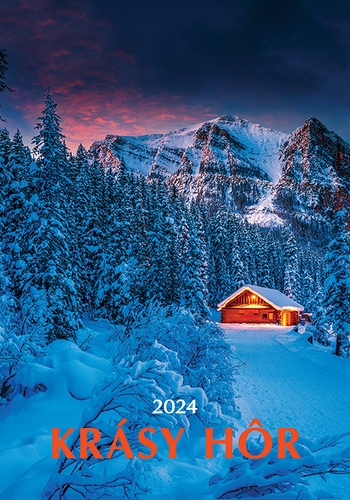 Nástenný kalendár Krásy hôr 2024